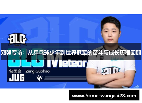 刘强专访：从乒乓球少年到世界冠军的奋斗与成长历程回顾